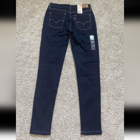 LEVI'S Women's Denim Jean Leggings Jeggings Size 4M - Picture 4 of 5